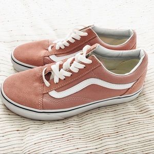 Mahogany Rose/True White Old Skool Vans Shoes